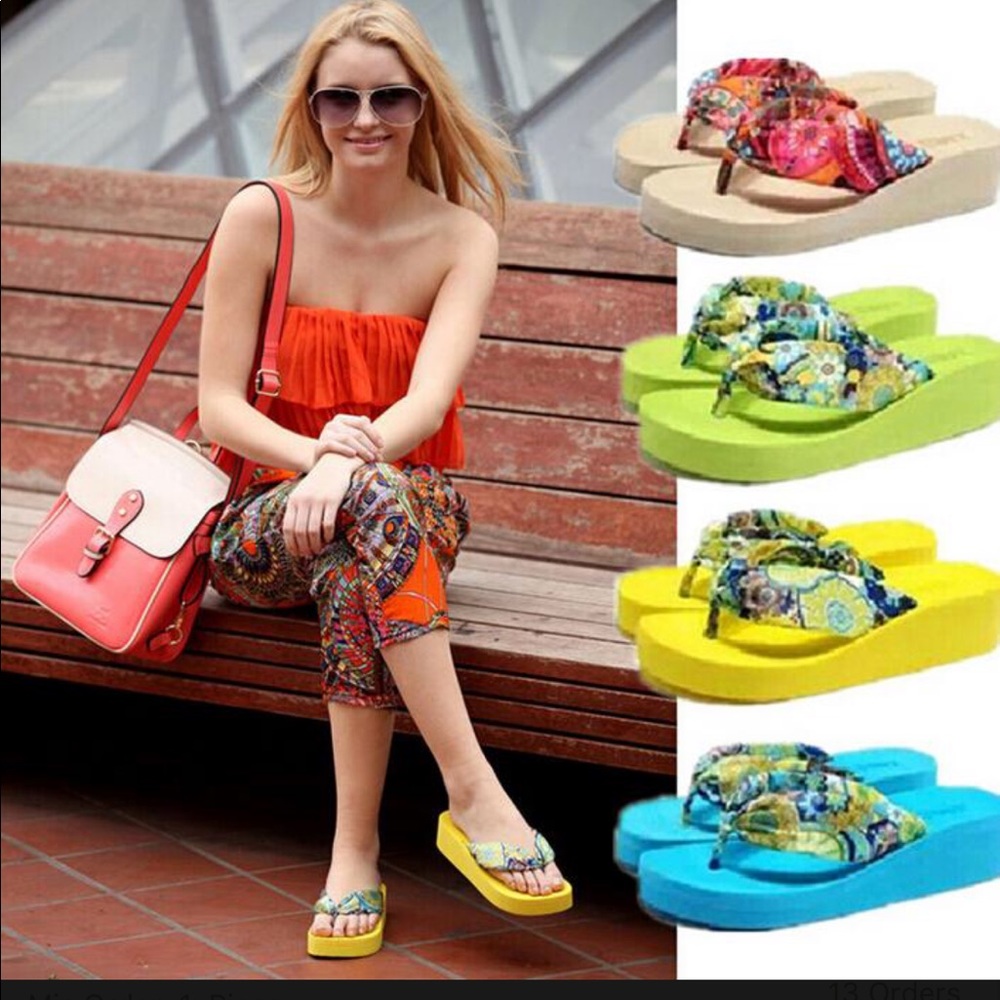 Summer beach sandals